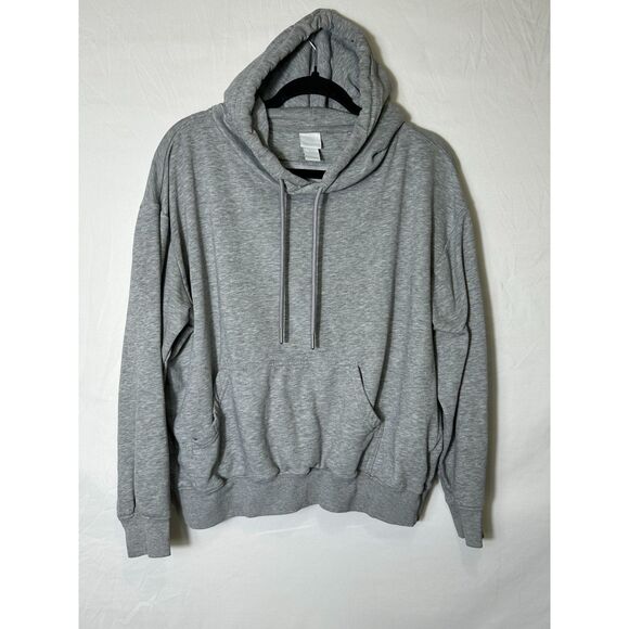 H&M Other - H&M Basics Classic Athletic Gray Pullover Hoodie with Kangaroo Pockets SZ M